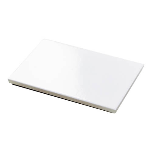 Magnete rettangolare in vetro 8,5 x 5,5 cm per sublimazione