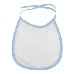Bavaglino azzurro per bambini frottè per sublimazione di trasferimento termico