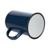 Tazza in metallo 450 ml per sublimazione - blu navy