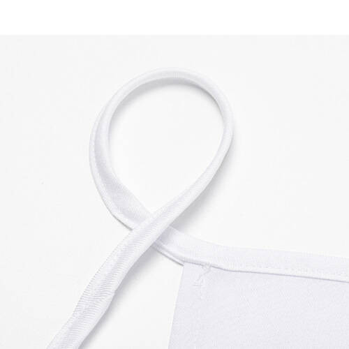 Grembiule bianco per adulti per sublimazione