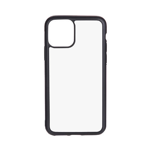 Custodia iPhone 11 Pro in gomma nero Sublimazione trasferimento termico