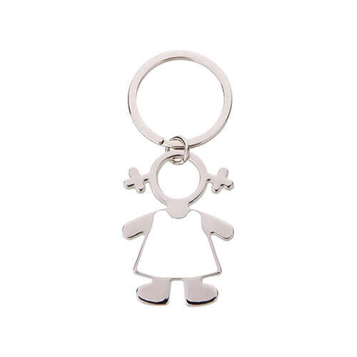 Portachiavi " Girl" per la sublimazione