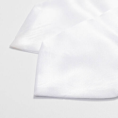 Cravatta bianca 182 x 10 cm per sublimazione