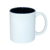Tazza 330 ml con l'interno nero JS Coating Sublimazione Termostampa