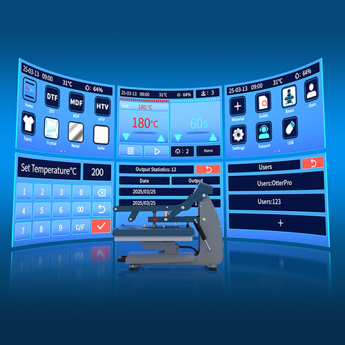 Otter Ultra Heat Press G1 pressa piana