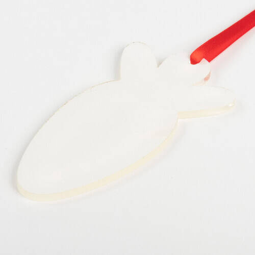 Ciondolo acrilico per sublimazione - Carota