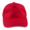 Cappello da baseball in cotone per DTF e trasferimento termico - rosso