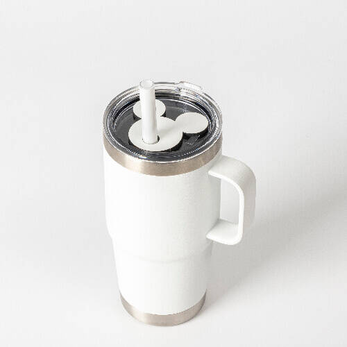 Badge con nome in fibra di legno per tazza 480 / 600 / 540 / 750 ml per sublimazione - Topolino