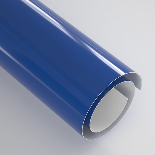 Pellicola autoadesiva 30,5 x 30,5 cm - 20 fogli - Glossy Cerulean Blue