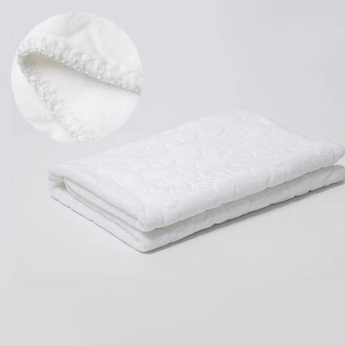 Coperta Minky con stelle per sublimazione - bianca