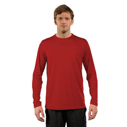 Maglietta Solar a maniche lunghe – Mars Red
