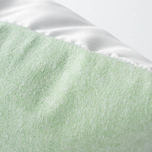 Federa bicolore 40 x 40 cm per sublimazione - verde chiaro