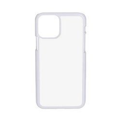 Custodia iPhone 11 Pro in plastica bianco Sublimazione trasferimento termico