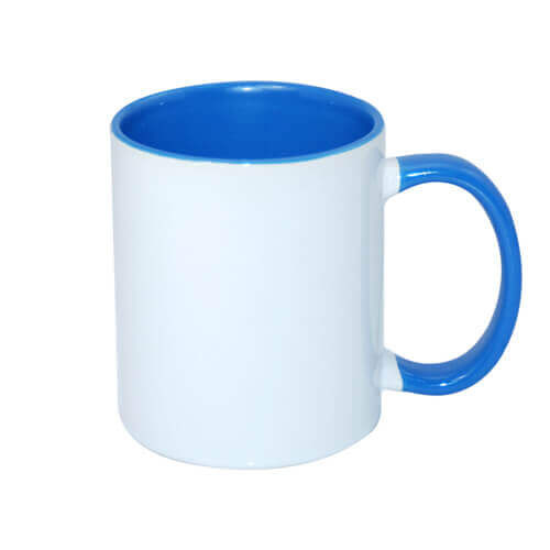 Tazza 330 ml FUNNY blu Sublimazione Termostampa