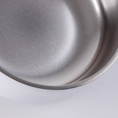 Ciotola per cani in acciaio inossidabile 1250 ml per sublimazione - bianca