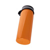 Thermos in acciaio inossidabile 550 ml con tappo avvitabile in bambù da sublimare - arancione
