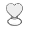 Magnete in metallo - apribottiglie a sublimazione - cuore