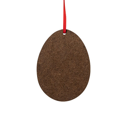 Pendente in MDF su un lato per sublimazione - uovo