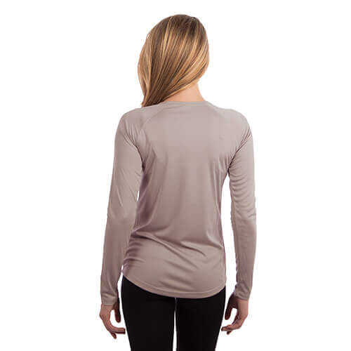 Maglietta Solar per la donna a maniche lunghe per Sublimazione – Athletic Gray