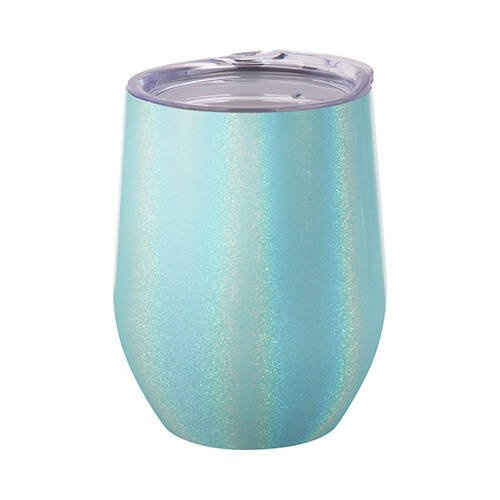Tazza per vin brulè 360 ml per sublimazione - blu iridescente