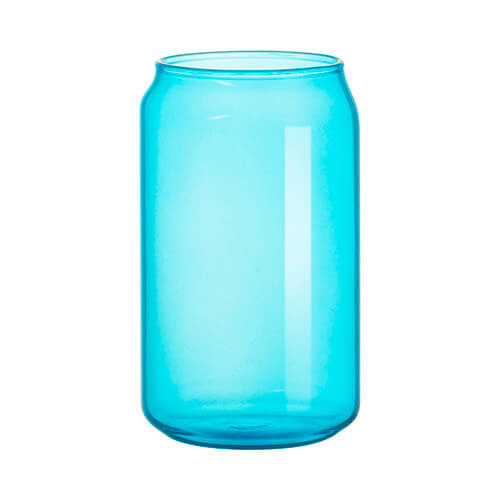 Vetro da 400 ml per sublimazione - turchese
