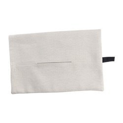 Custodia per fazzoletti in tela 30 x 21 cm per sublimazione di trasferimento termico