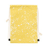 Borsa posteriore Bleached Starry Yellow per sublimazione