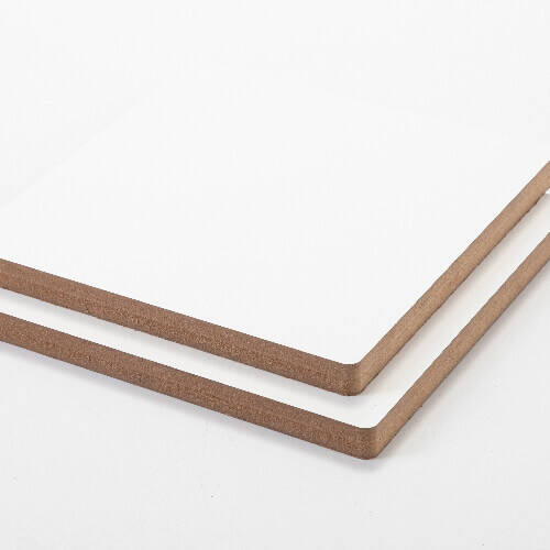 Pannello in fibra per sublimazione 20 x 20 x 1,5 cm - 2 pezzi. - dorso marrone chiaro