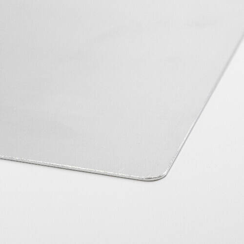 Piastra in alluminio per sublimazione 20 x 20 x 0,1 cm - 2 pz.