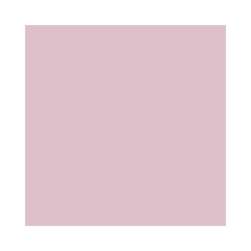 Un foglio di pellicola autoadesiva che cambia colore da trasparente a rosa