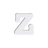 Lettera decorativa da MDF per sublimazione 10 cm Z