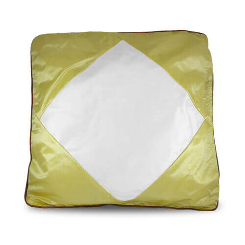 Copricuscino ECO di colore crema 40 x 40 cm per sublimazione di trasferimento termico