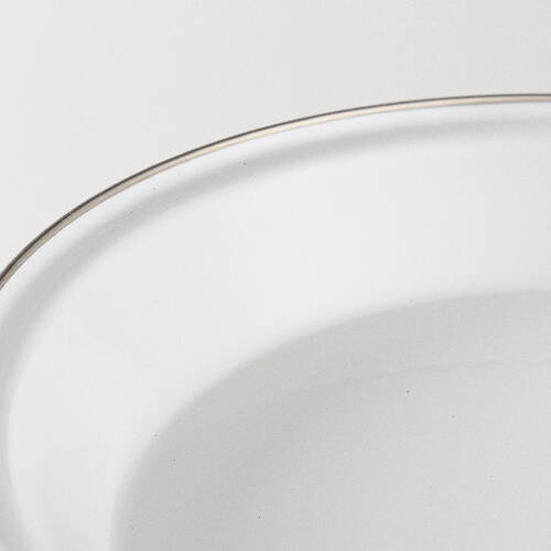 Piastra smaltata Ø 25 x 3,4 cm per sublimazione