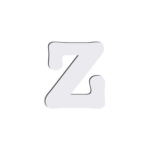 Lettera decorativa da MDF per sublimazione 10 cm Z