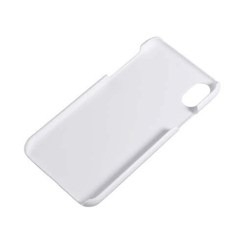 Custodia 3D iPhone X bianco liscio Sublimazione trasferimento termico