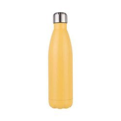 Borraccia bevande 500 ml - giallo opaco - Stampa sublimatica a trasferimento termico