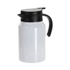 Caffettiera in acciaio inox 1500 ml per sublimazione - bianco
