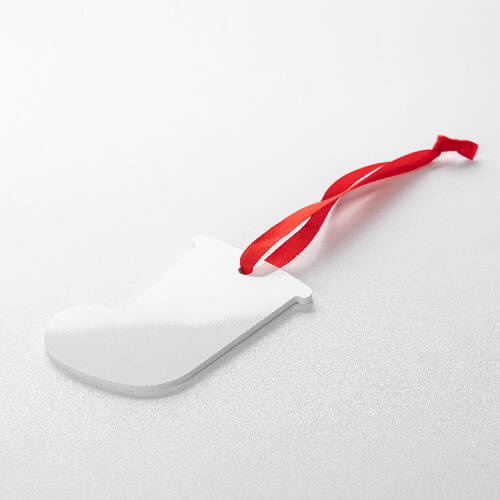 Ciondolo in plastica per sublimazione - calzino