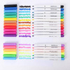 Pennarelli a sublimazione Craft Express Joy - 18 colori fluorescenti