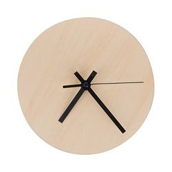 Orologio in compensato Ø 20 cm per sublimazione