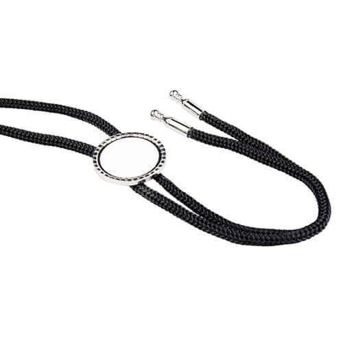 Cravatta tipo bolo con cerchio - Stampa sublimatica a trasferimento termico