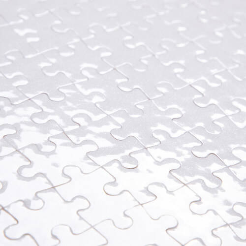 Puzzle 52,8 x 38,7 cm 500 elementi per sublimazione - glitter - 10 pz.