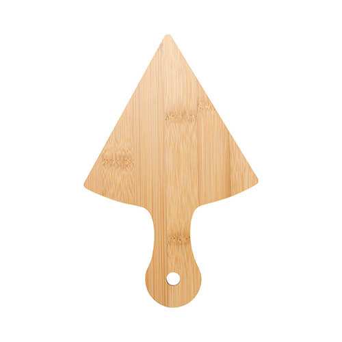 Tagliere per pizza in bambù per sublimazione - triangolo