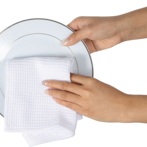 Set di 4 asciugamani da cucina 28 x 46 cm stampabili