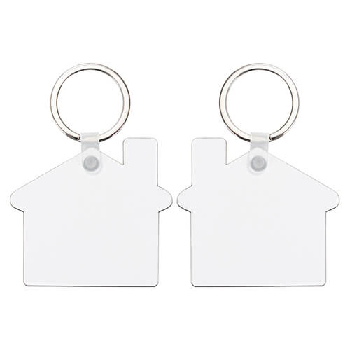 Portachiavi in MDF double face per sublimazione - casa