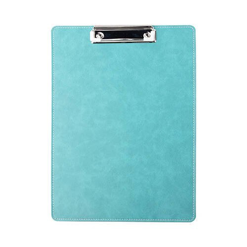 Portablocco in pelle A4 per sublimazione - verde