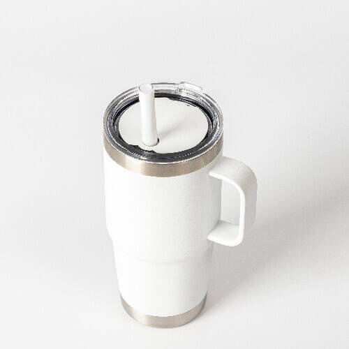 Targhetta con nome in fibra di legno per tazza 480 / 600 / 540 / 750 ml per sublimazione - bocciolo