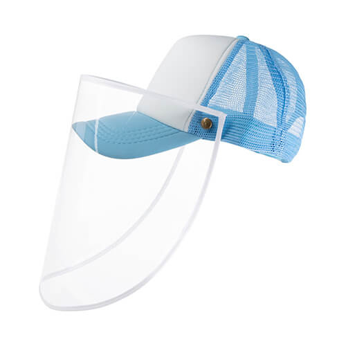 Visiera per sublimazione - cielo blu