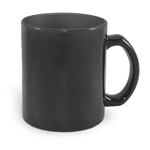 Tazza in vetro Magico – nero Sublimazione Termostampa