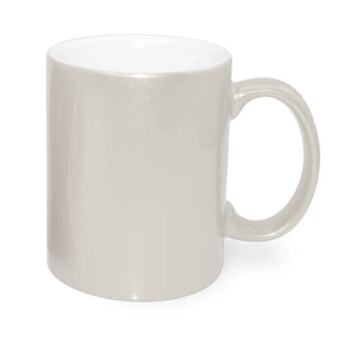 Tazza ALU, colore perla Sublimazione Termostampa